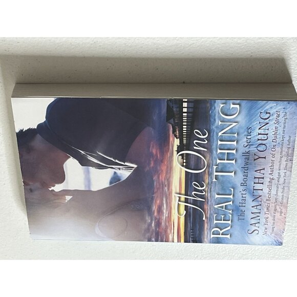 The One Real Thing Samantha Young Harts Boardwalk Series Romance Paperback Novel - Picture 3 of 6